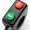 Motorcycle ATV 22mm Handlebar Horn And Headlight Combination Switch Button Motor Switches Turn Signal Replacement Accessories
