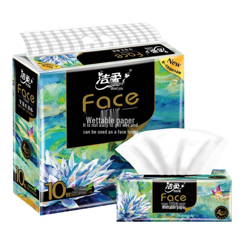 

C&S Art Oil Painting 4-Ply Facial Tissues
