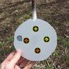 Self-Adhesive Fluorescent Green Shooting and Archery Target Stickers