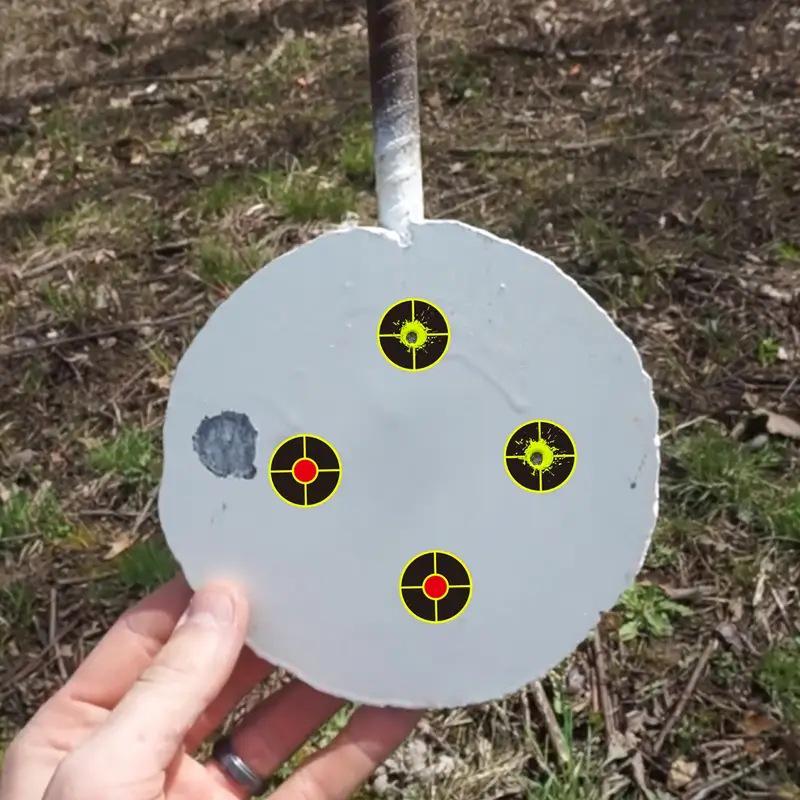 Self-Adhesive Fluorescent Green Shooting and Archery Target Stickers