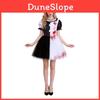 Costum de Cloun Horror Terrifier Pentru Femei Cu Fustă din Tul Pătată de Sânge Pentru Evenimente Cosplay de Halloween