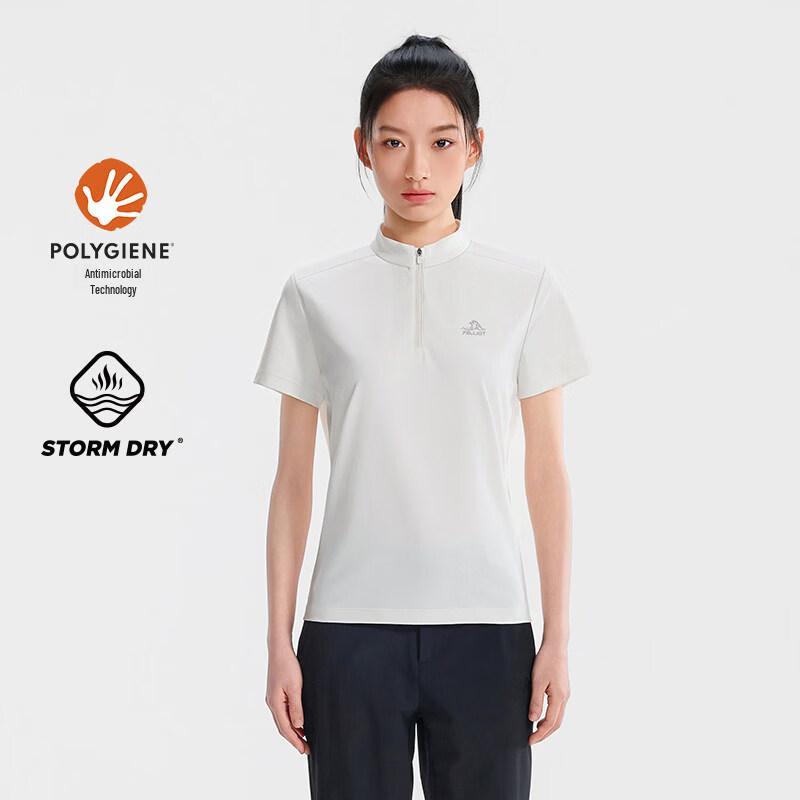 Pelliot Women's High-Elastic Hiking Short-Sleeve T-Shirt