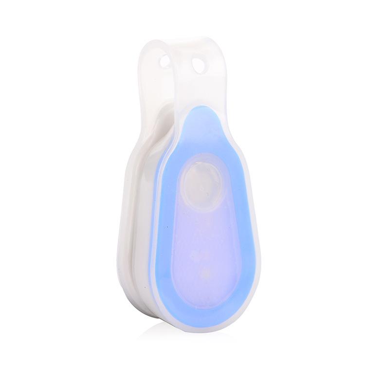 Silicone Multi-Functional Clip Light for Outdoor Sports and Night Running