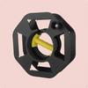 Manual Cable Reel HandWinding Portable Octagonal Cord Organizer Blue with Socket Panel