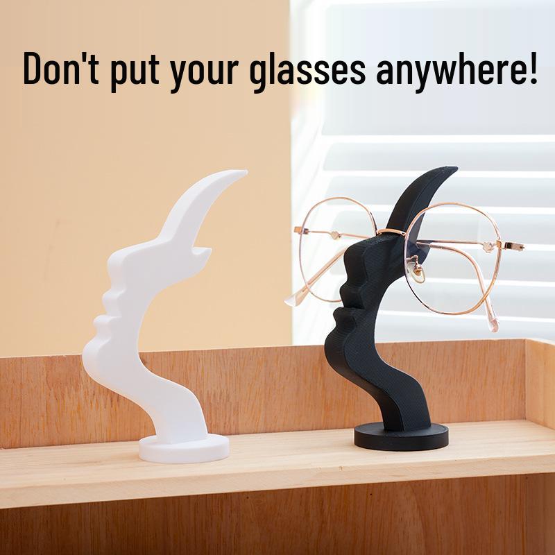 Personenprofil-Barförmiger Brillenhalter Ornament