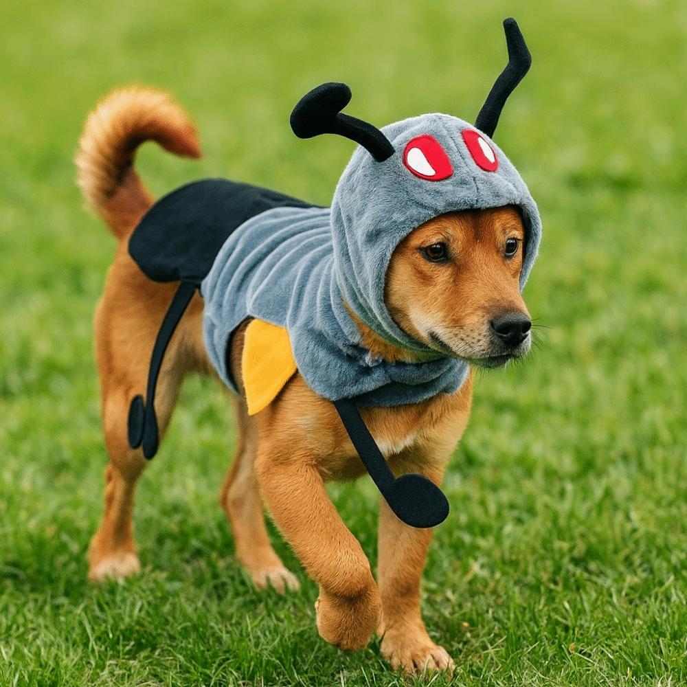 Simulation Dog Transformation Costume Warm Pet Ant Headgear Cat Cosplay Clothes  Cosplay Events