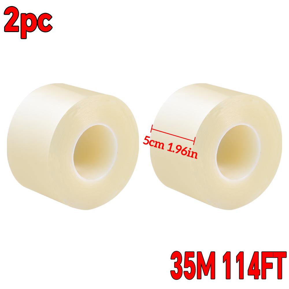 Window Insulation for Winter Weather Sealing Tape Residue Free Clear Window Draft Isolation Sealing Film Tape for Doors Windows