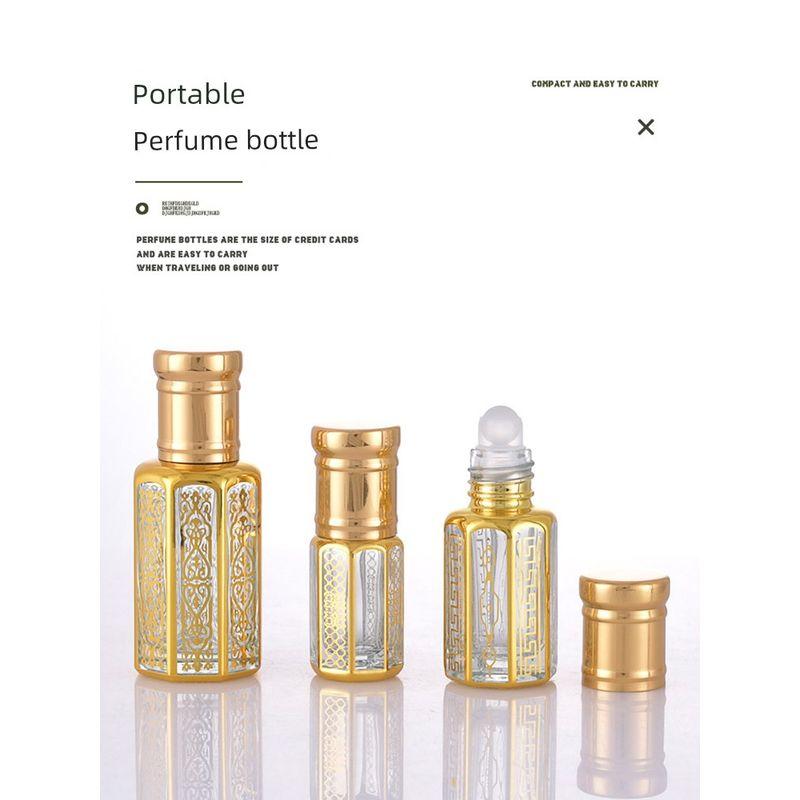 New Product 3ml 6ml 12ml Perfume Refillable Bottles Travel Portable Essential Oil Roller Bottles Glass Empty Bottles Sample Artifact