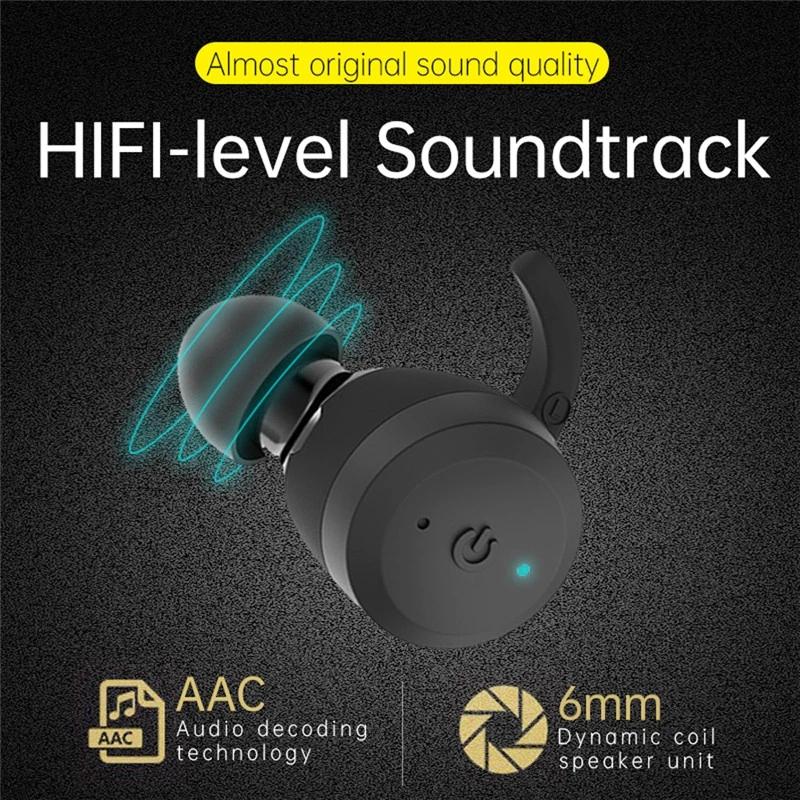 20 Ore di Autonomia Impermeabile per il Nuoto Auricolare Bluetooth Stile Doppio Indosso Sportivo Cuffia Wireless TWS Auricolari Ipx7 Stereo