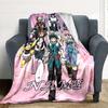 Custom 1pc Hero Plaza Adventure Blanket, Soft And Comfortable Blanket, Casual Warm, Camping Travel Blanket, Birthday Gift Q912112
