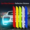 NEW Car Door Sticker Safety Opening Warning Reflector Tape Decal Car Accessories Exterior Interior Reflective Sticker Reflective