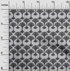 oneOone Cotton Flex Fabric Floral Block Printed Fabric 1 Yard 40 Inch Wide
