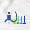 Rectal Dilator Training Set For Men And Women - Pelvic Floor Therapy Tools - Medical Grade Silicone, 4 Pack, Sizes 1-4 Black