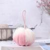 Soft Bath Scrub Bath Ball Body Clean Bath Puff Bathroom Supplies Pumpkin Shape Scrubbing Bubble Shower Mesh Sponge Back Brush