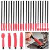 20Pcs Sewing Equipment Cleaning Brushes Ergonomic Handle Silicone Cleaner Brushes for Home Appliances Electronics