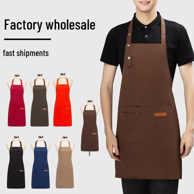 Waterproof Custom Apron - Oil-proof, Stain-resistant, Adjustable, Summer Style Workwear