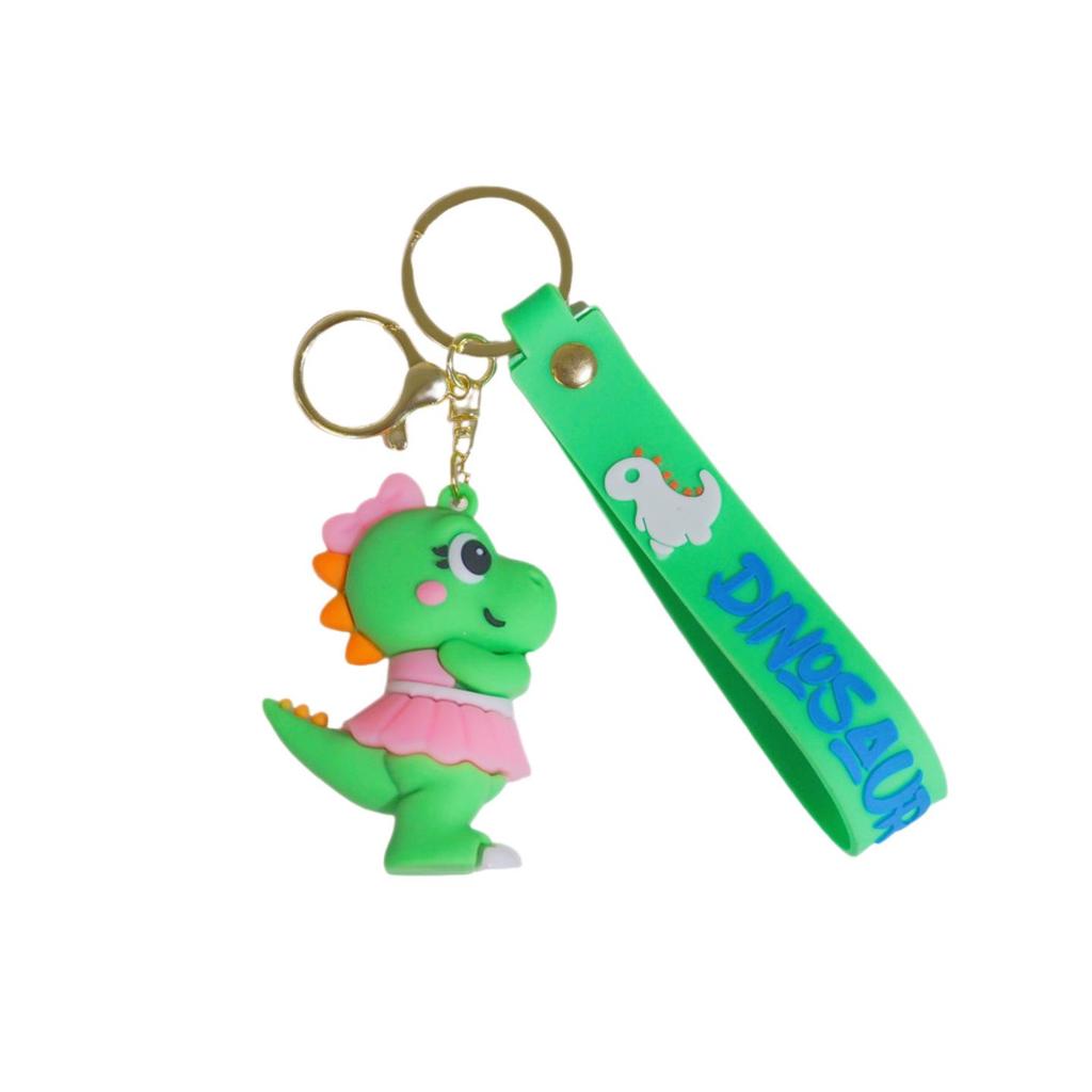 Cute Cartoon Dinosaur Doll Keychain - Unique Car Key Hanger & Backpack Pendant Gift