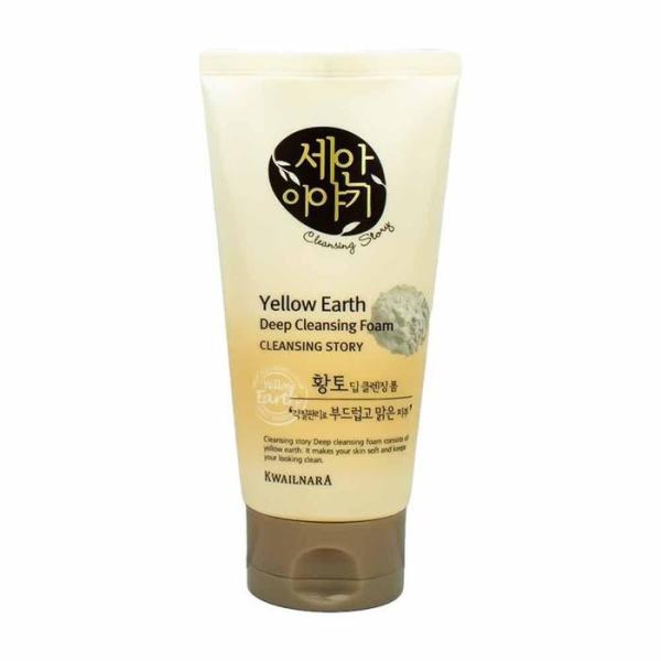 

[OFJMQ4N6]KWAILNARA Face Wash Story Yellow Clay Deep Cleansing Foam Skin Care (12113948)