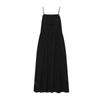 Summer European and American Women's Clothing Hollow Embroidered Midi Dress