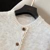 Women's Round Neck Layered Knit Vest