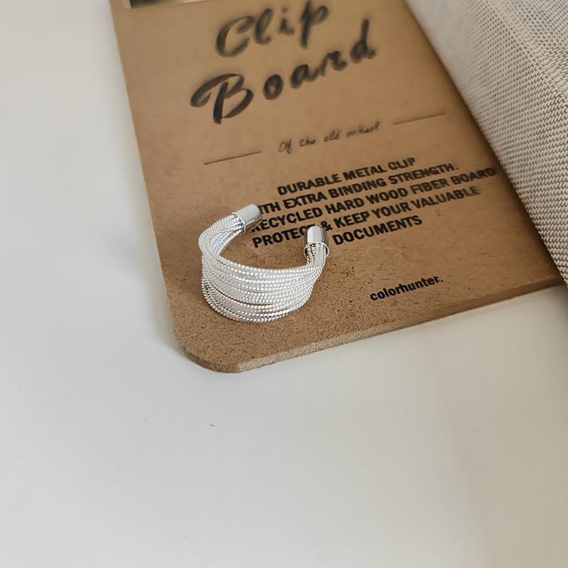 Elegant White Color Layering Rings Fashion Open Finger Rings For Women Girls Exaggerated Ring Jewelry Gift Party Accessories Gifts