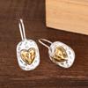 Romantic Heart Retro Vintage Earrings for Women