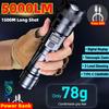 High Power LED 18650 Battery Flashlight Waterproof Camping Hiking Emergency Survival Lamp USB Rechargeable High Power Telescopic Zoom Flashlights