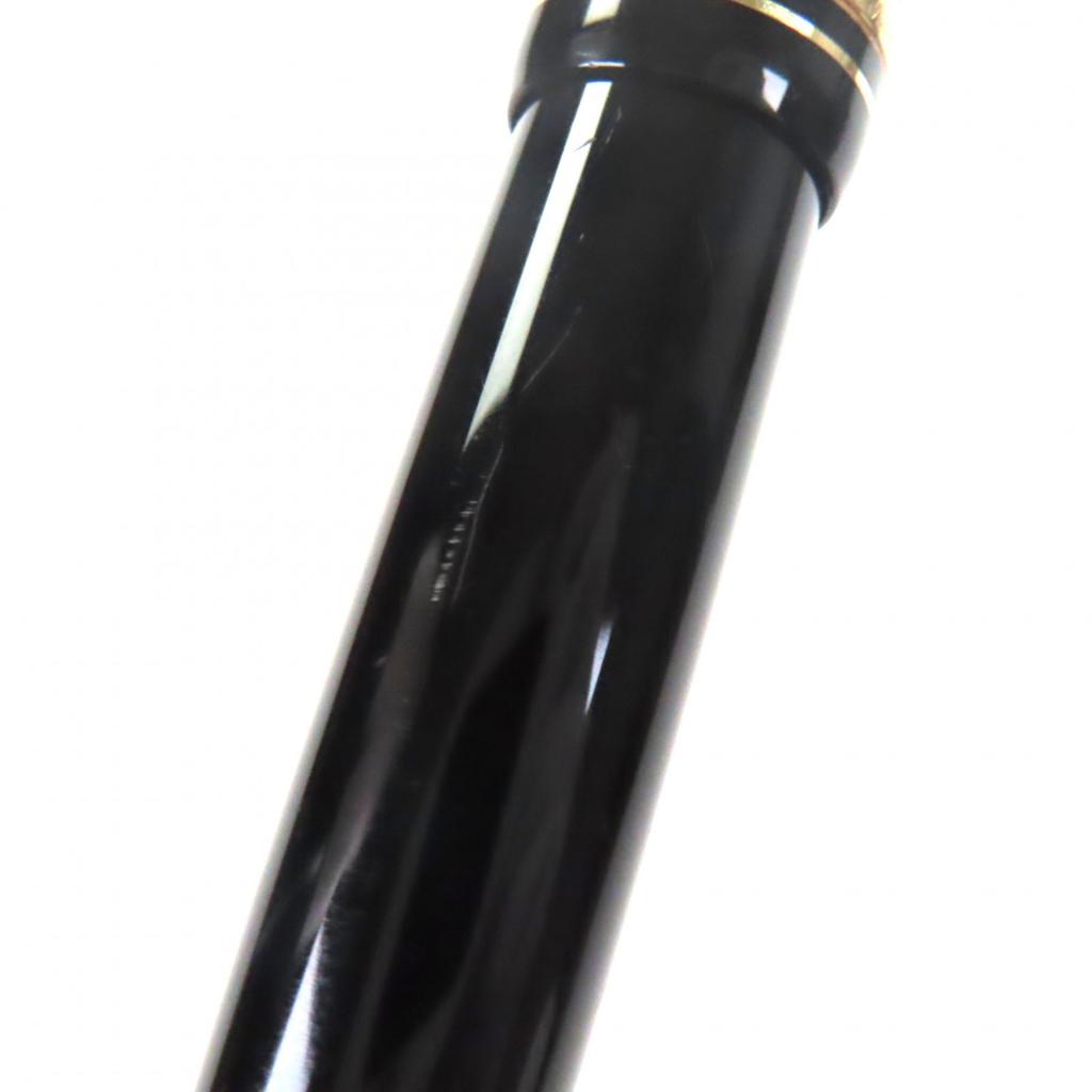 Very Good MONTBLANC fountain pen Meisterstück 146 white star black 14K mens Used