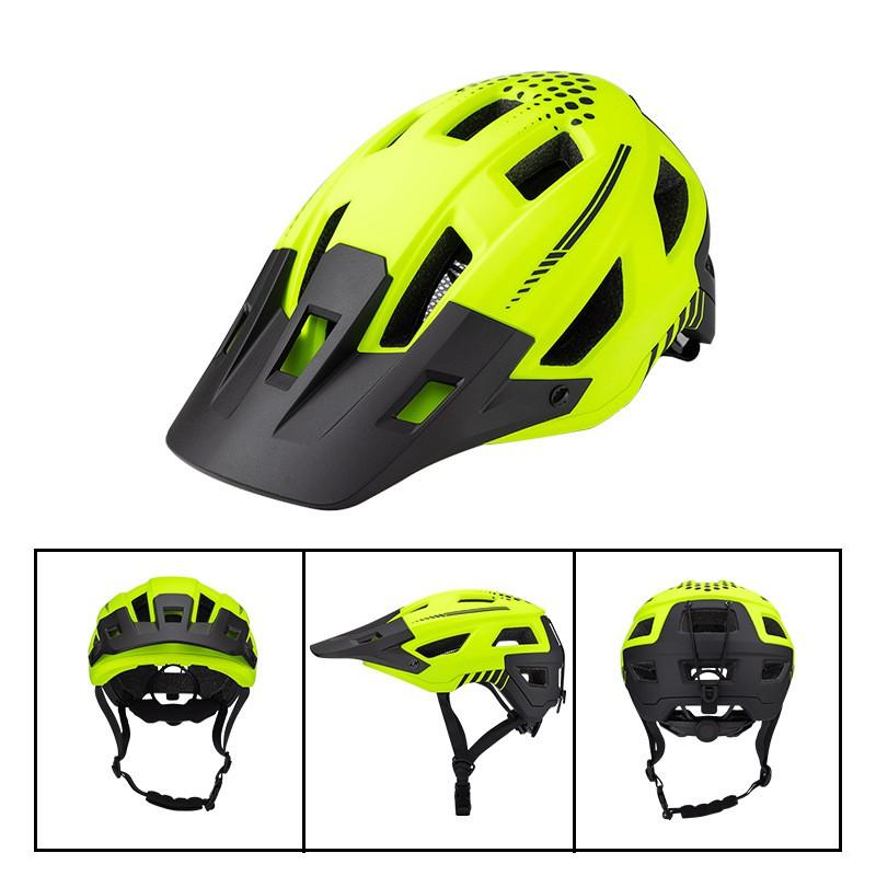 Erwachsenen Mountainbike-Helm Radfahren Trail Riding Sicherheitsausrüstung Halbschale Mit EPS PC Konstruktion