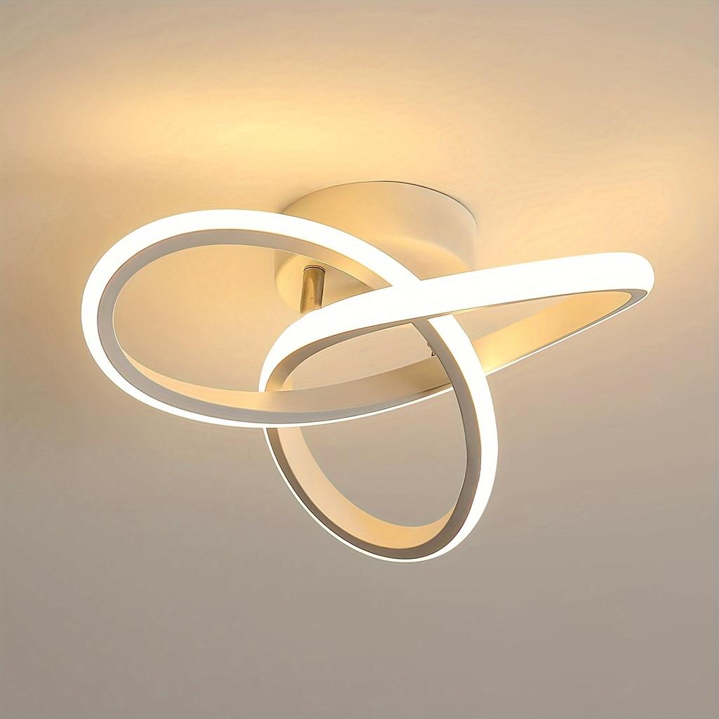 1ks LED stropní svítidlo, moderní jednoduché stropní svítidlo, ložnice Obývací pokoj Chodba uličky Balkon Kuchyň Restaurace Balkonové LED světlo ( AC 85-265V)