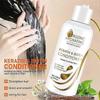Keratin Biotein Rozino Hair Mask, Repair Treatment, 2 Pack, with Argan Oil & Coconut Oil, Deep Conditioning for Dry Damaged Hair, 100ml
