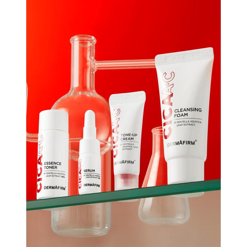 Cica A.C. 4-piece trial kit (Cleansing Foam 30g + Toner 20ml + Serum 5ml + Tone-up Cream 10ml)