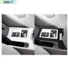 For Toyota RAV4 2006-12 Carbon Fiber Console Handbrake Switch Button Frame Trim