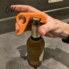Stilvoller Getränkeöffner 3D-gedruckter Flaschenöffner Kompakt Tragbar Bier Einhand-Limonadendeckelentferner Einfach für Partys Ergonomischer Glasdeckelöffner