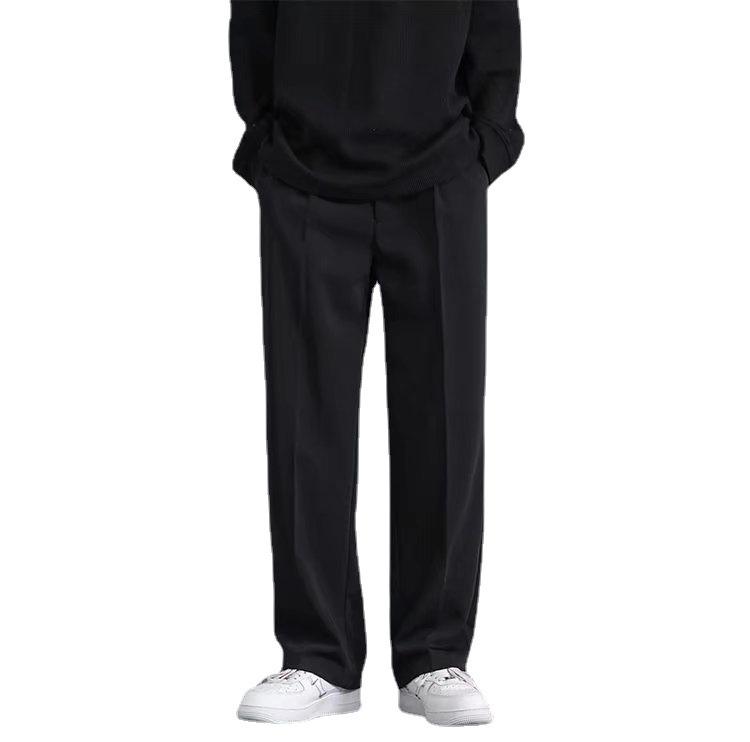 Drape Pants Men's Autumn New Simple Trend Ins Loose Straight Pants Couple Fashion Casual Pants