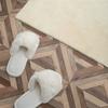 Set of Vinyl Tiles with Decor for Kitchen or Bathroom Wood Panel Pattern 6X60X30 Cm
