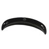 Universal Black 3-Snap Motorcycle Helmet Peak Lens Open Face Sun Shade Visor Shield