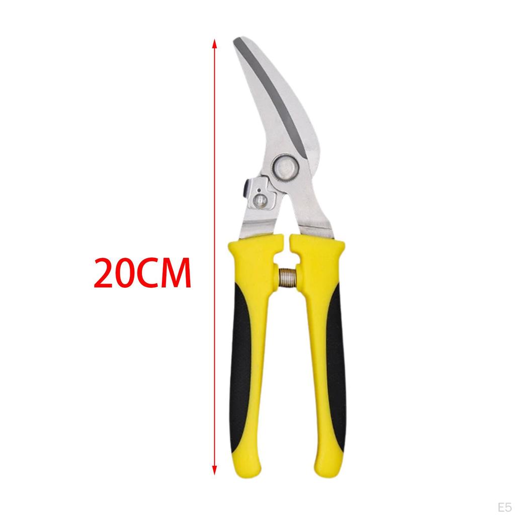 feelfreeau Steel Industrial Grade Scissors Gardening Professional for