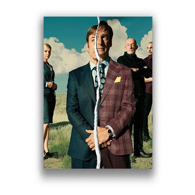 Better Call Saul Anwalt, Ölgemälde, Retro-Poster, Druck, Dekoration, Heimdekoration