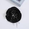 Fabric Flower Brooch for Women, Oversized Floral Pin with Soft Fabric Detail for Jackets, Dresses, Scarves and Bags