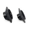 60mm 75mm Diesel Heater Conditioner Duct Air Vent Outlet with Fan Black For Webasto Car Truck Camper VAN