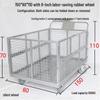 Lianzhicheng Collapsible Warehouse Mesh Utility Cart