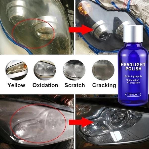 Cheap 3Pcs/Set Headlight Lens Restoration Cleaner Auto Lens Repair Car