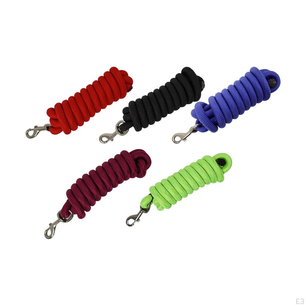 Rope for Horses, Lunge Line, Long, Fastener Halters, Performance Farm Animals