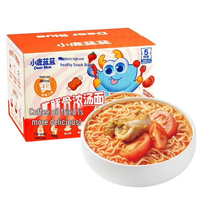 Little Deer Lanlan Kids' High-Protein Thick Soup Noodles