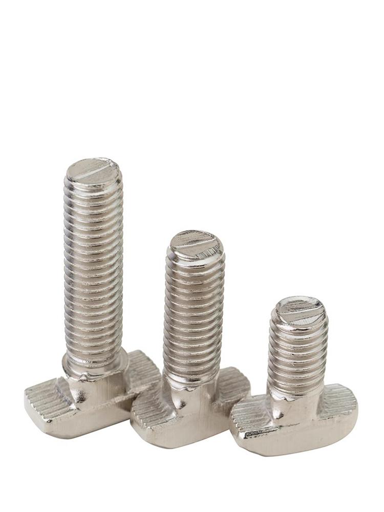 304 Stainless Steel T-Slot T-Head Bolt for Aluminum Profiles (20/30/40/45)