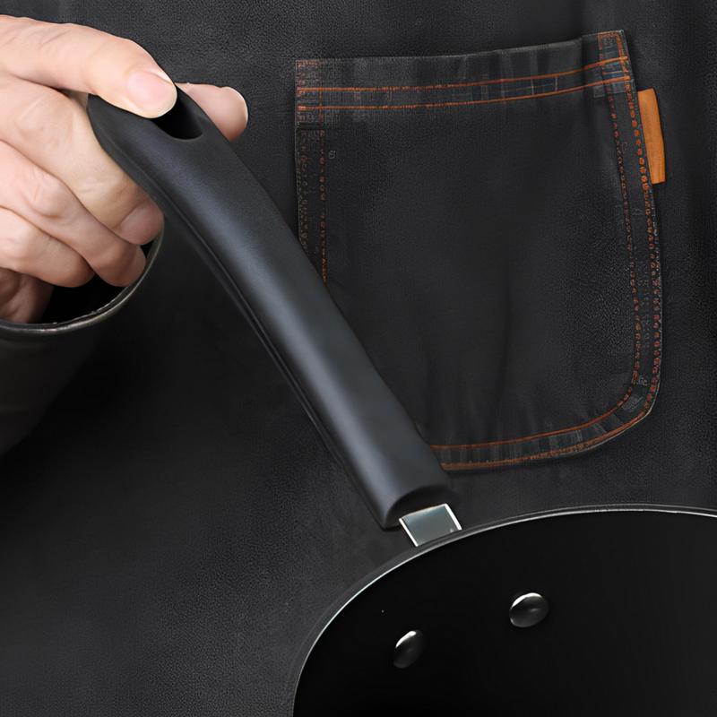 Replaceable Fry Handle Detachable Pot Handle Part Kitchen Anti-scald Accessories Replacement Milk Pan Removable Wok