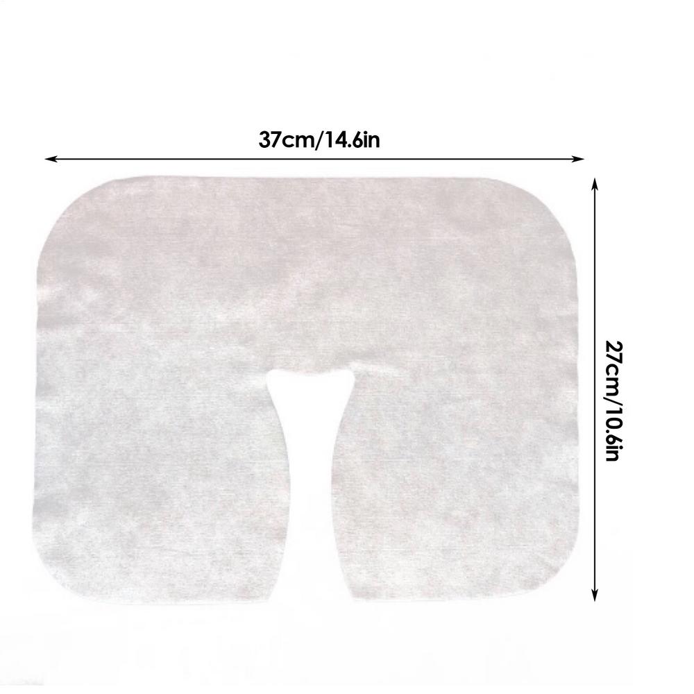 

100Pcs SPA Face Massage Pad Beauty Salon Massage Headrest Pad Disposable Cotton Pillow Towel Cover Face Skin Care Tool