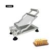 Trancheuse à fromage solide en acier pour usage domestique Machine de découpe de fromage à planche plate rapide
