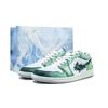 Air Jordan 1 Absurd Handmade, Thorn Star Scar Abrasion Resistant Low Top Vintage Basketball Shoes Unisex FQ7687-300(Team1154-)